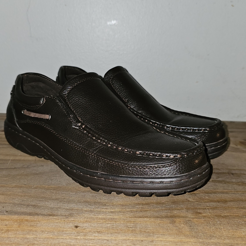 Marco Ferrara Thunder-1 Brown Slip On Shoes Men's Size:8